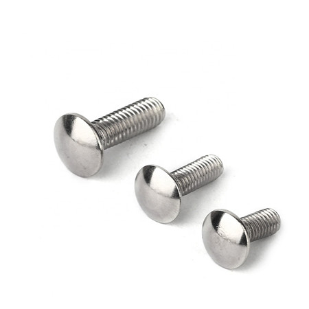 Din603 Carriage Bolt, Leher persegi, Oval kepala Carriage baut, DIN603 Stainless Steel sekrup pelatih