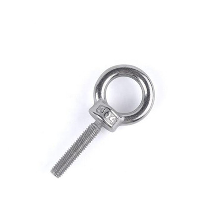 Mesin Shoulder Type Forged Carbon Steel Lifting Eye Bolts With Nut